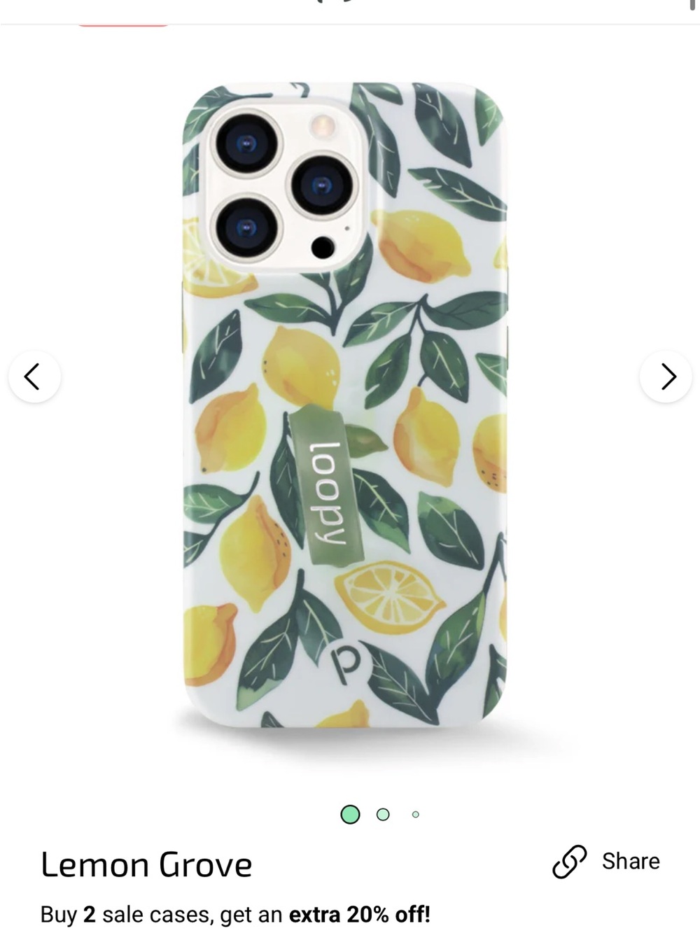 Loopy Case Lemon Grove IPhone 13 ProMax
